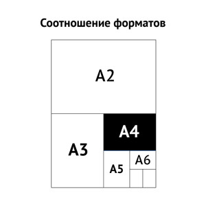Папка для бумаг с завязками OfficeSpace, 220г/м2, до 200 листов