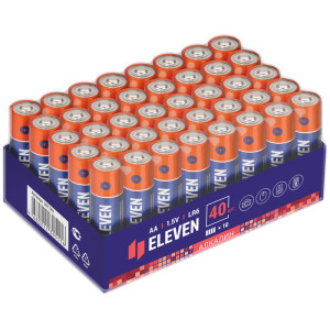 Батарейка Eleven AA (LR6) алкалиновая, OS40, 1 шт.
