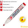 Маркер для белых досок Crown "Multi Board" красный, пулевидный, 3мм