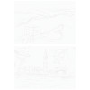 Папка для акварели, с эскизом, 10л., А4 ArtSpace "Города", 180г/м2
