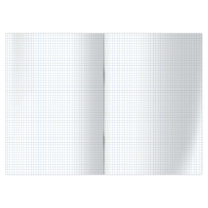 Книга учета OfficeSpace, А4, 144л., клетка, 200*290мм, бумвинил, цвет синий, блок офсетный, наклейка