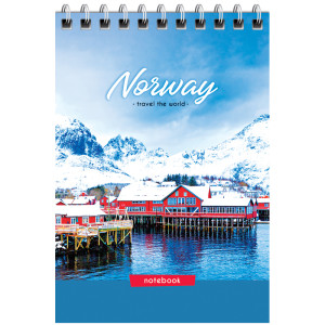 Блокнот А6 60л. на гребне ArtSpace "Путешествия. Travel the world" - Дом