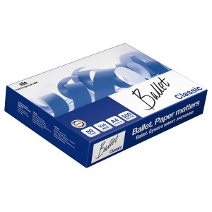 Офисная бумага BALLET Classic, А4, класс В, 80 г/м2, 500 л