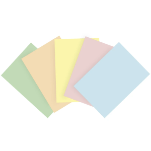 Бумага цветная OfficeSpace pale mix А4, 80г/м2, 100л. (5 цветов)