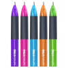 Ручка шар мех 0,7 (4цв) с грипом Berlingo Multicolor ассорти