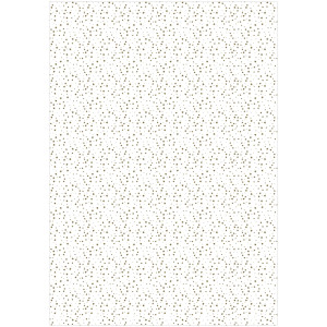 Упаковочная бумага глянц. 70*100см, MESHU "Pattern on white", 80г/м2, ассорти 5 дизайнов